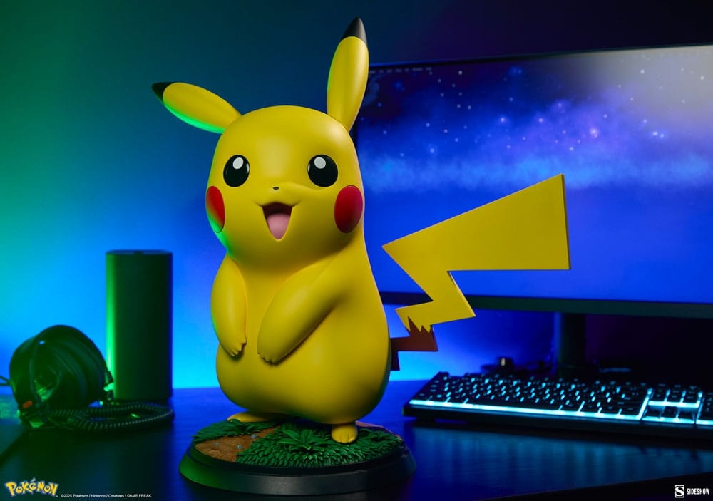 Pikachu Life-Size par Sideshow Collectibles - statue 1/1 Pokemon de 47 cm