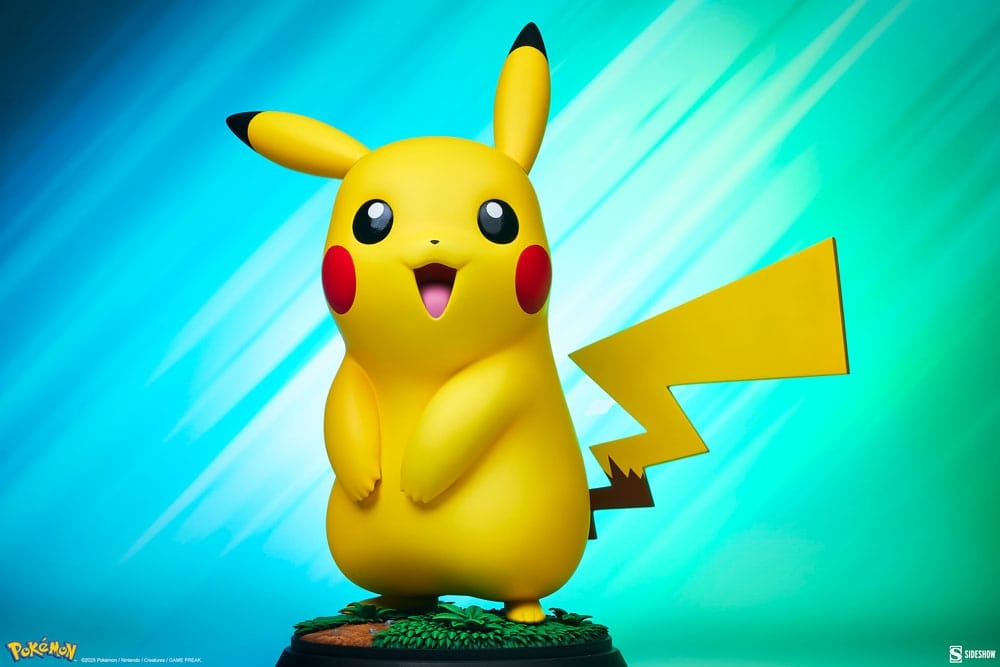 Pikachu Life-Size par Sideshow Collectibles - statue 1/1 Pokemon de 47 cm
