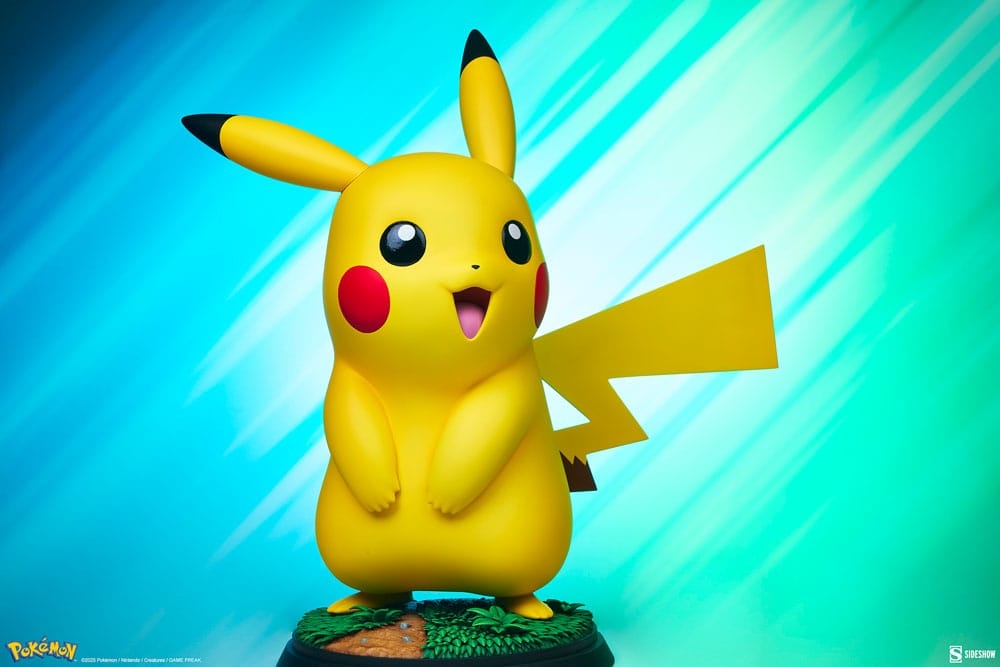 Pikachu Life-Size par Sideshow Collectibles - statue 1/1 Pokemon de 47 cm