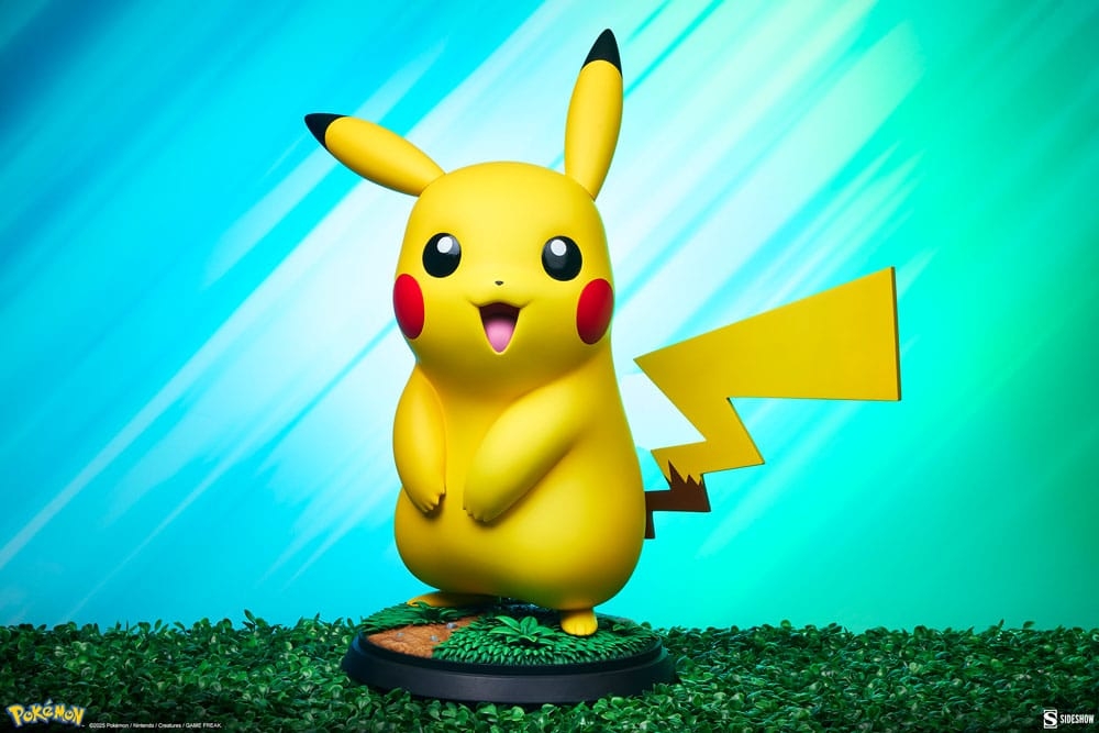 Pikachu Life-Size par Sideshow Collectibles - statue 1/1 Pokemon de 47 cm