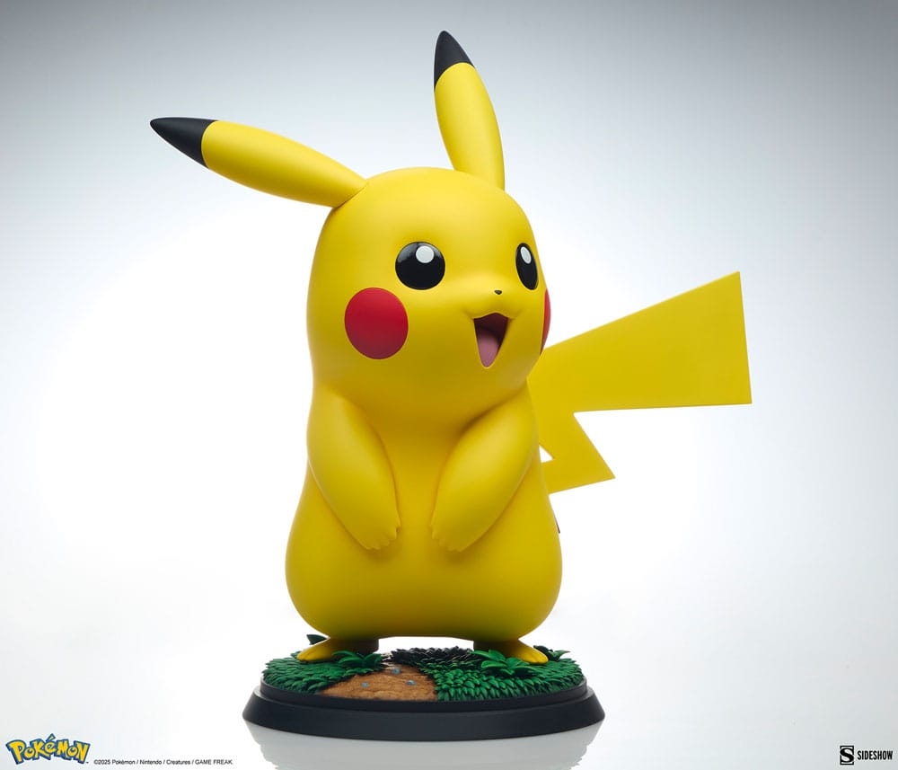 Pikachu Life-Size par Sideshow Collectibles - statue 1/1 Pokemon de 47 cm