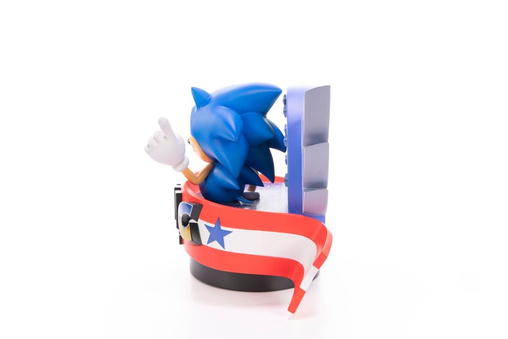 Sonic (Title Screen) par First 4 Figures F4F - statue Sonic The Hedgehog de 21 cm