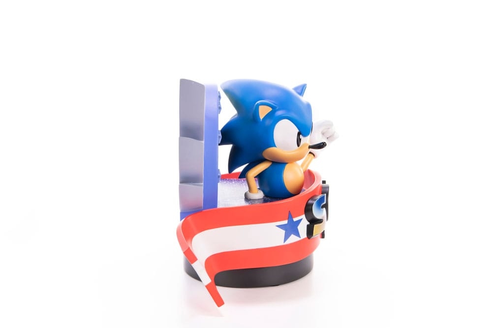 Sonic (Title Screen) par First 4 Figures F4F - statue Sonic The Hedgehog de 21 cm