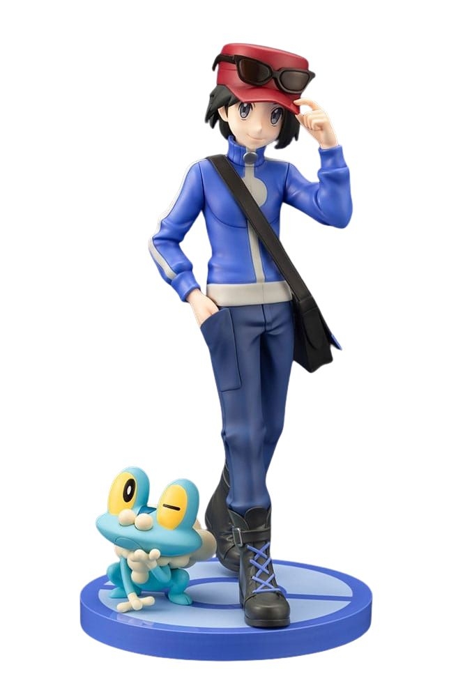 Kalem and Froakie ARTFXJ by Kotobukiya - Pokemon 1/8 scale figure