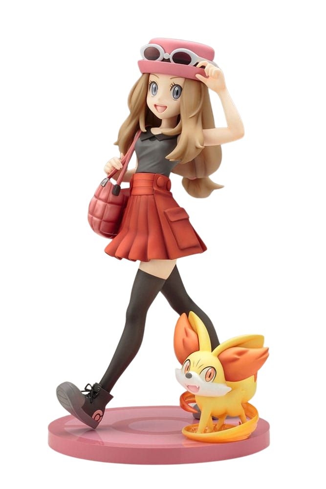 Serena and Fennekin ARTFXJ by Kotobukiya - Pokemon 1/8 scale figure