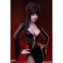Elvira by Tweeterhead Black Glitter Dress version - Elvira: Mistress Of The Dark 1/4 scale statue