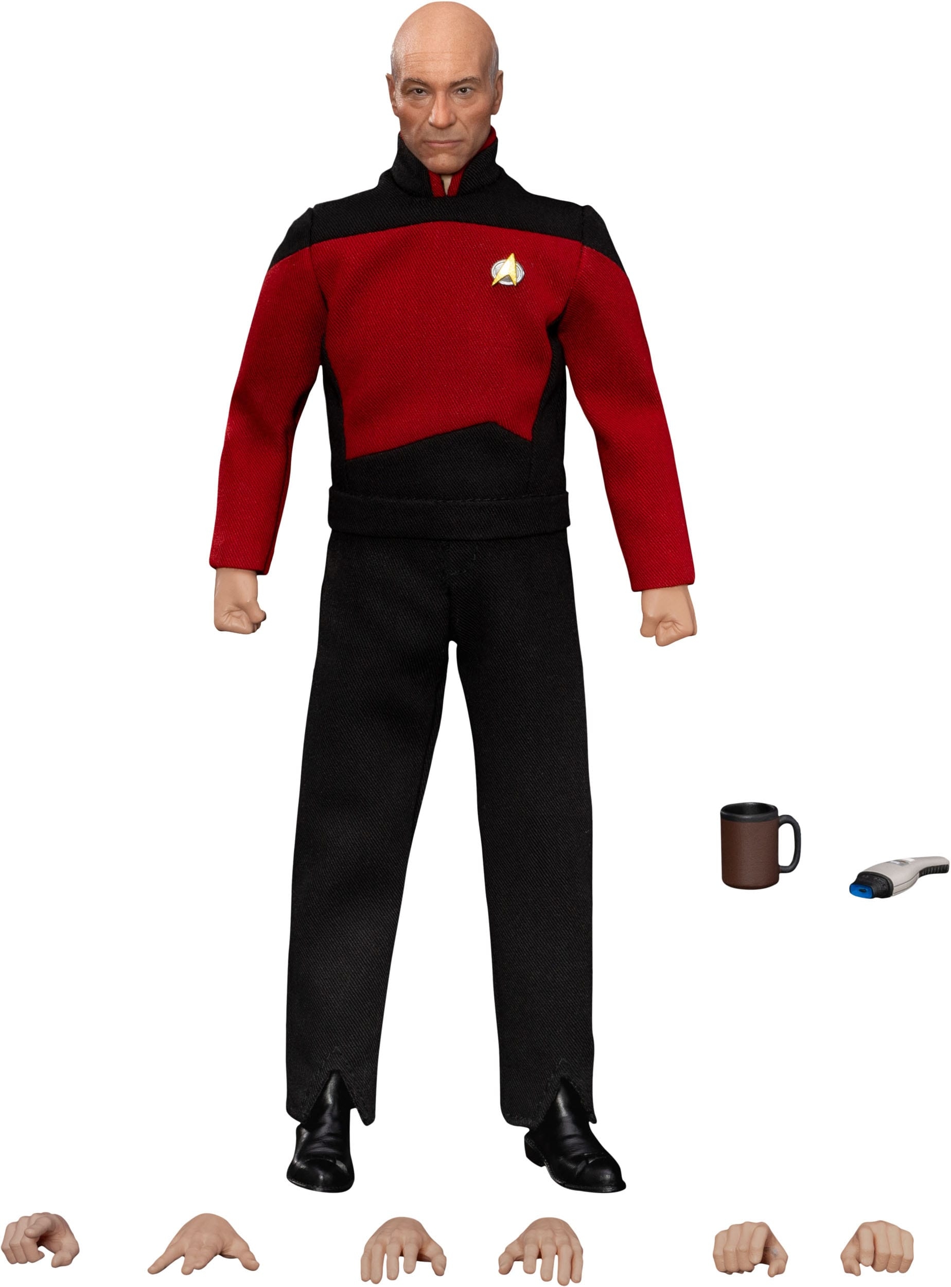 Jean-Luc Picard Dynamic Action Heroes par Beast Kingdom - figurine 1/9 Star Trek VII : Generations de 20 cm - Reference DAH-129P
