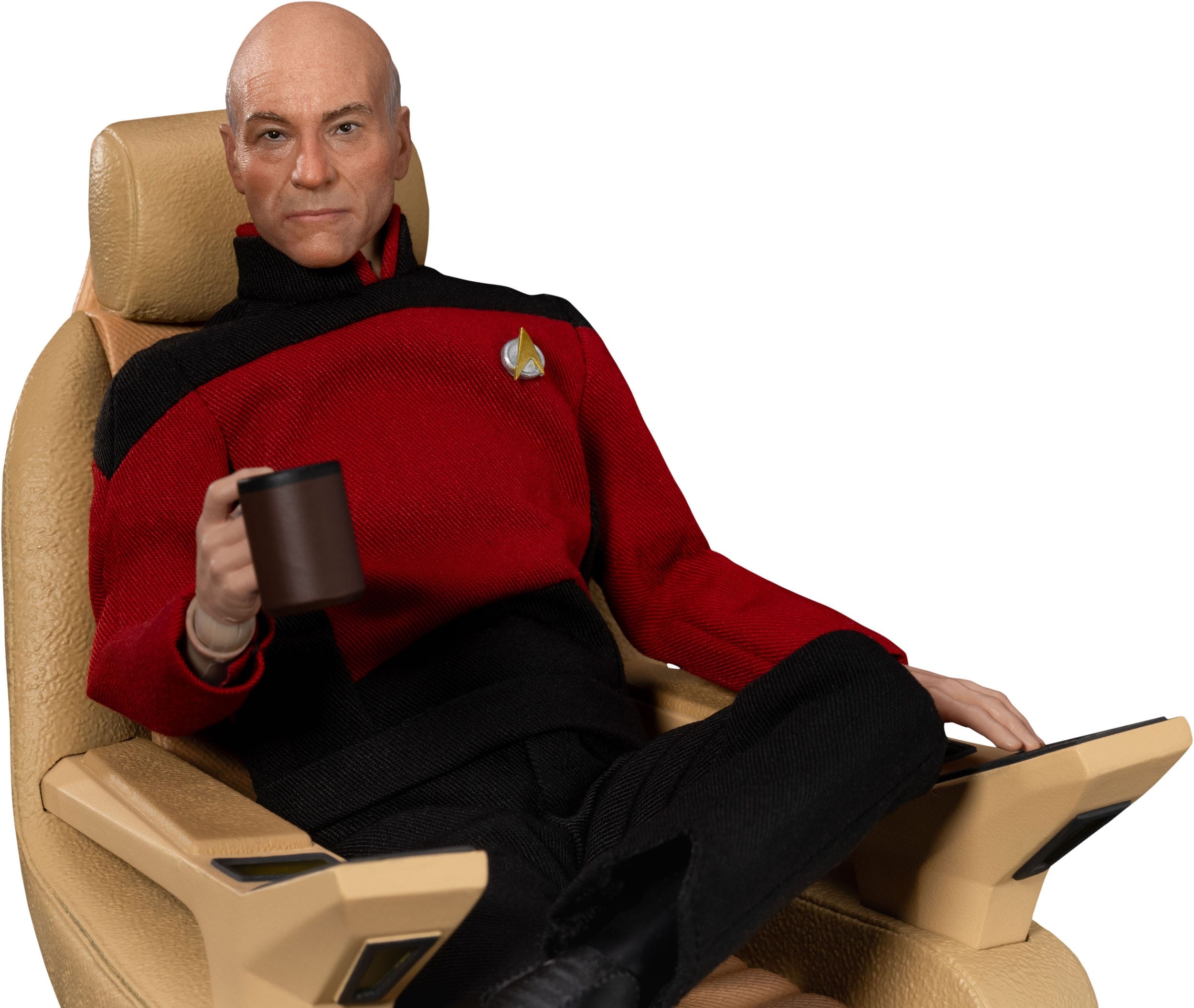 Jean-Luc Picard Dynamic Action Heroes par Beast Kingdom - figurine 1/9 Star Trek VII : Generations de 20 cm - Reference DAH-129P