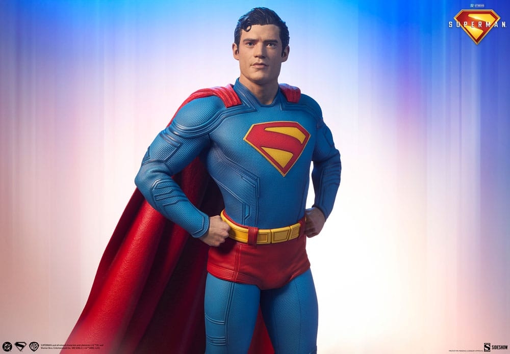 Superman Premium Format par Sideshow Collectibles - statue 1/4 Superman 2025 de 61 cm