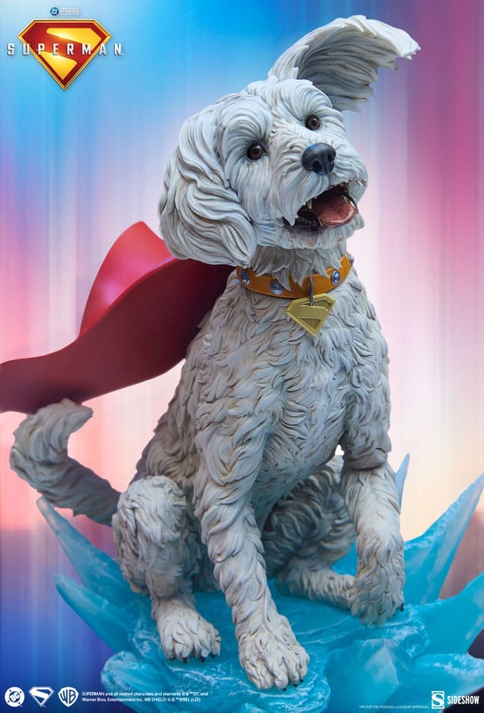 Krypto Premium Format par Sideshow Collectibles - statue 1/4 Superman 2025 de 23 cm