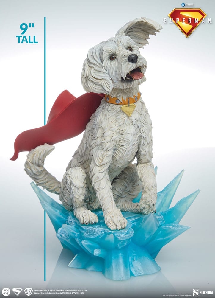 Krypto Premium Format par Sideshow Collectibles - statue 1/4 Superman 2025 de 23 cm