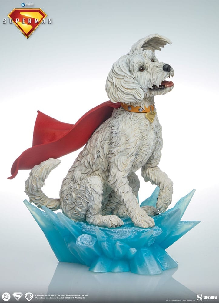 Krypto Premium Format par Sideshow Collectibles - statue 1/4 Superman 2025 de 23 cm