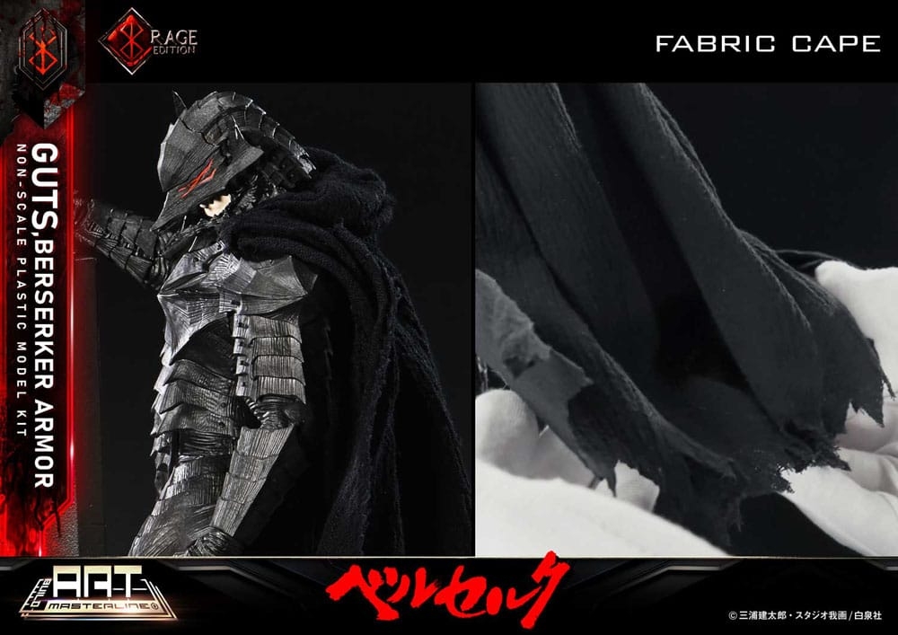 Guts (Berserker Armor Rage) Build Art Masterline par Prime 1 Studio - figurine Berserk de 30 cm