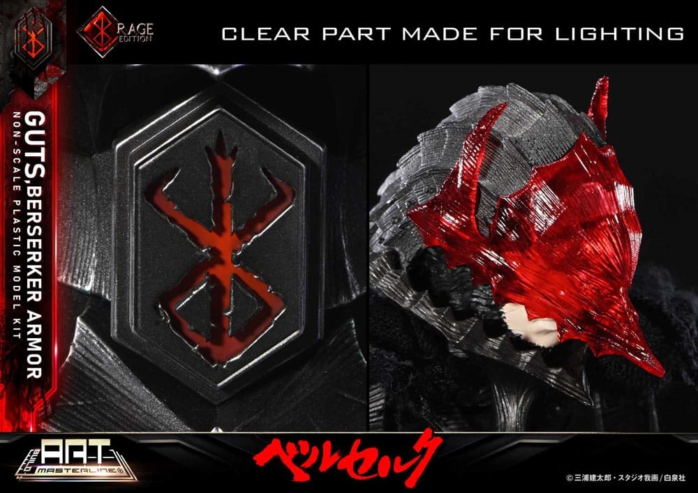 Guts (Berserker Armor Rage) Build Art Masterline par Prime 1 Studio - figurine Berserk de 30 cm