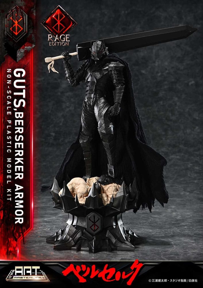 Guts (Berserker Armor Rage) Build Art Masterline par Prime 1 Studio - figurine Berserk de 30 cm
