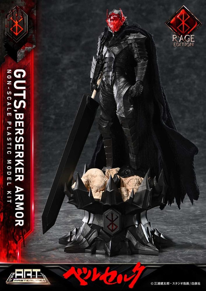Guts (Berserker Armor Rage) Build Art Masterline by Prime 1 Studio - Berserk 30 cm figure