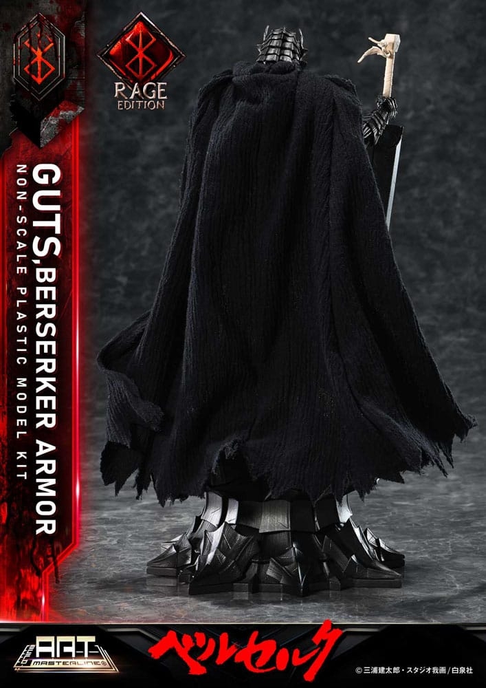 Guts (Berserker Armor Rage) Build Art Masterline par Prime 1 Studio - figurine Berserk de 30 cm