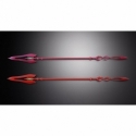 3 lances Evangelion 30th avec autre couleur Metal Build par Bandai Tamashii Nations - accessoire Evangelion de 40 cm
