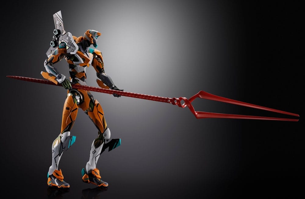 3 lances Evangelion 30th avec autre couleur Metal Build par Bandai Tamashii Nations - accessoire Evangelion de 40 cm