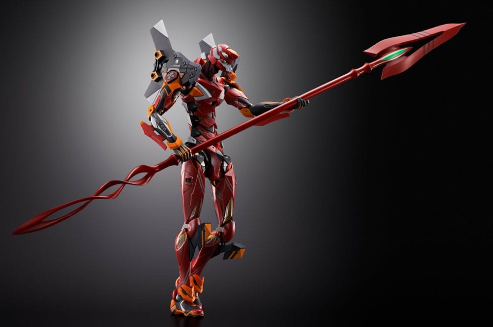 3 lances Evangelion 30th avec autre couleur Metal Build par Bandai Tamashii Nations - accessoire Evangelion de 40 cm