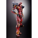 Production Model-02 avec lance de Cassius Metal Build par Bandai Tamashii Nations - figurine Evangelion de 22 cm