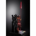 Production Model-02 avec lance de Cassius Metal Build par Bandai Tamashii Nations - figurine Evangelion de 22 cm