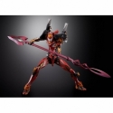 Production Model-02 avec lance de Cassius Metal Build par Bandai Tamashii Nations - figurine Evangelion de 22 cm