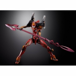 Modello di Produzione-02 con lancia Cassius Metal Build di Bandai Tamashii Nations - Evangelion 22 cm action figure