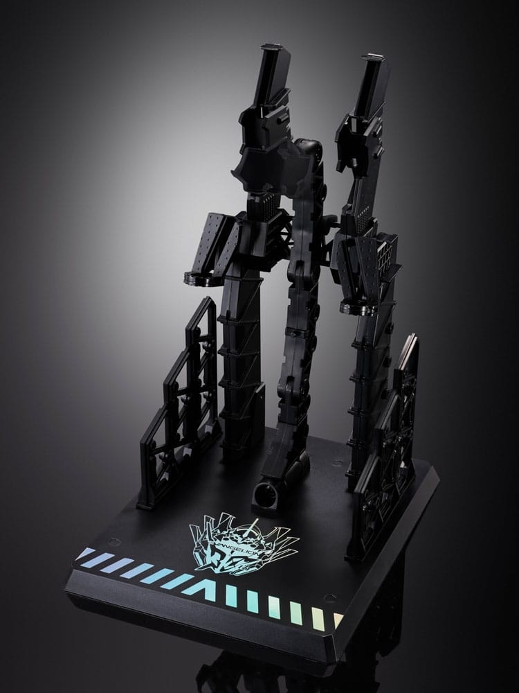 Production Model-02 avec lance de Cassius Metal Build par Bandai Tamashii Nations - figurine Evangelion de 22 cm