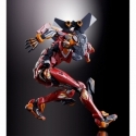 Production Model-02 avec lance de Cassius Metal Build par Bandai Tamashii Nations - figurine Evangelion de 22 cm