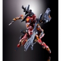 Production Model-02 avec lance de Cassius Metal Build par Bandai Tamashii Nations - figurine Evangelion de 22 cm