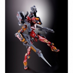 Modello di Produzione-02 con lancia Cassius Metal Build di Bandai Tamashii Nations - Evangelion 22 cm action figure