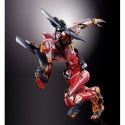 Production Model-02 avec lance de Cassius Metal Build par Bandai Tamashii Nations - figurine Evangelion de 22 cm