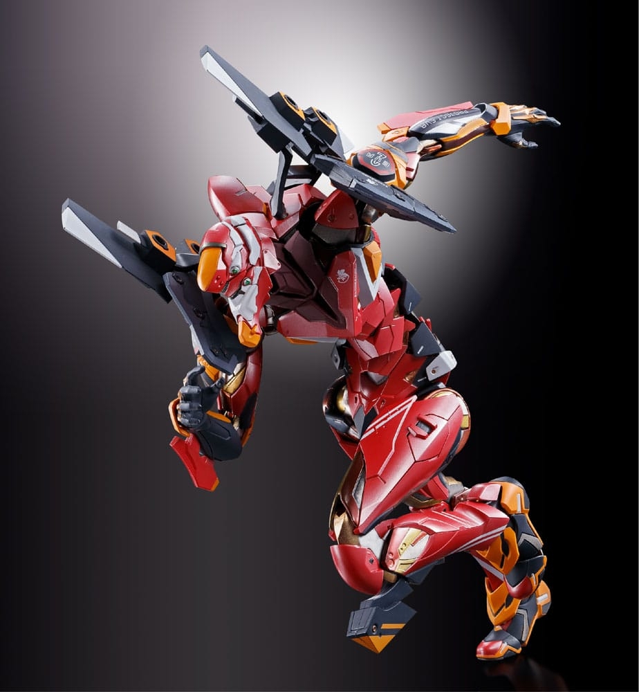 Production Model-02 with Cassius spear Metal Build by Bandai Tamashii Nations - Evangelion 22 cm action figure