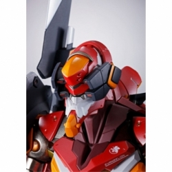 Production Model-02 avec lance de Cassius Metal Build par Bandai Tamashii Nations - figurine Evangelion de 22 cm