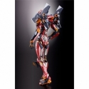 Production Model-02 avec lance de Cassius Metal Build par Bandai Tamashii Nations - figurine Evangelion de 22 cm