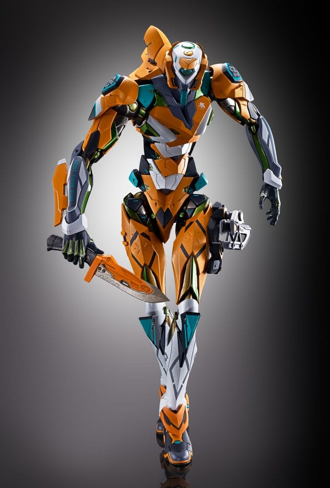 Proto Type-00/00 avec lance de Longinus Metal Build par Bandai Tamashii Nations - figurine Evangelion de 22 cm