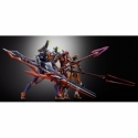 Proto Type-00/00 avec lance de Longinus Metal Build par Bandai Tamashii Nations - figurine Evangelion de 22 cm