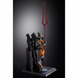 Proto Type-00/00 avec lance de Longinus Metal Build par Bandai Tamashii Nations - figurine Evangelion de 22 cm