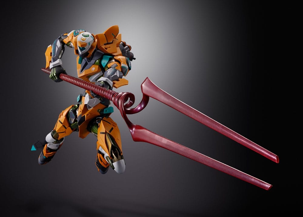 Proto Type-00/00 avec lance de Longinus Metal Build par Bandai Tamashii Nations - figurine Evangelion de 22 cm