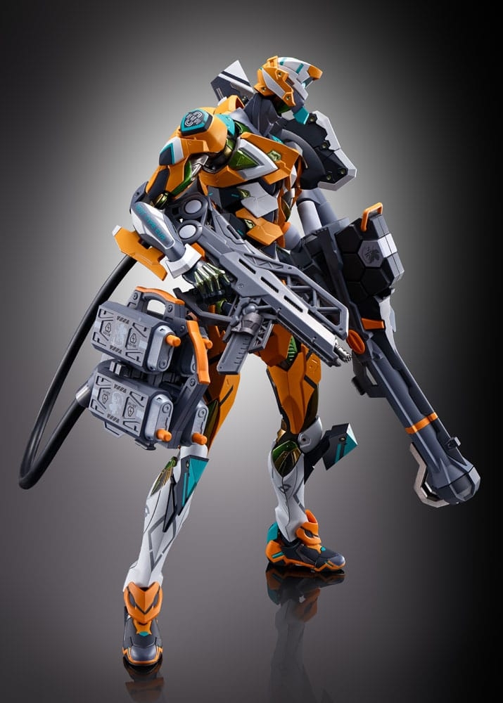 Proto Type-00/00 avec lance de Longinus Metal Build par Bandai Tamashii Nations - figurine Evangelion de 22 cm