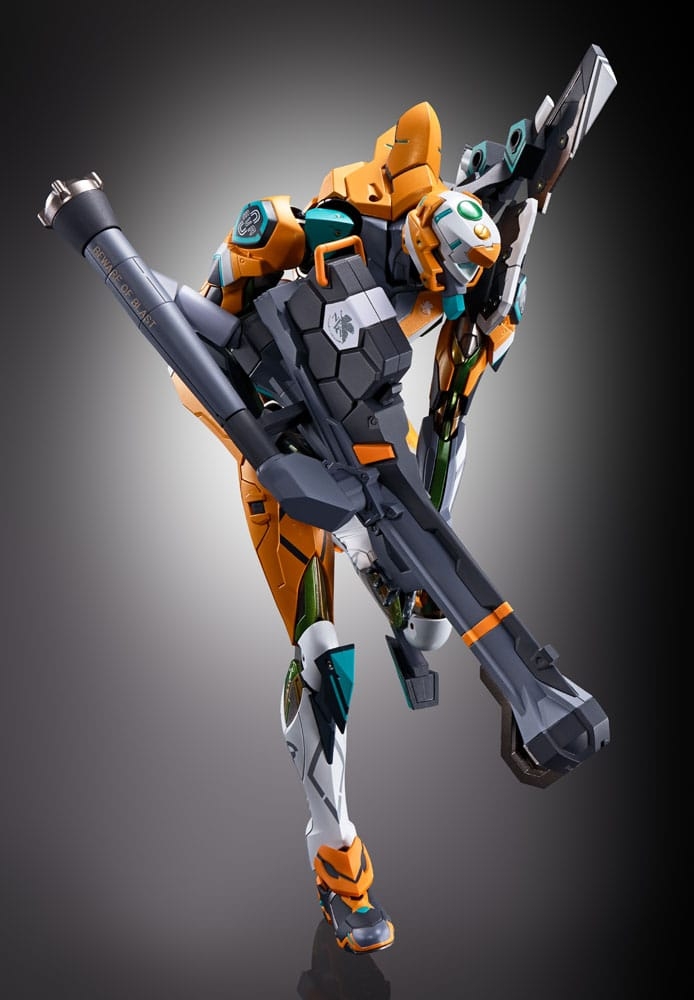 Proto Type-00/00 avec lance de Longinus Metal Build par Bandai Tamashii Nations - figurine Evangelion de 22 cm