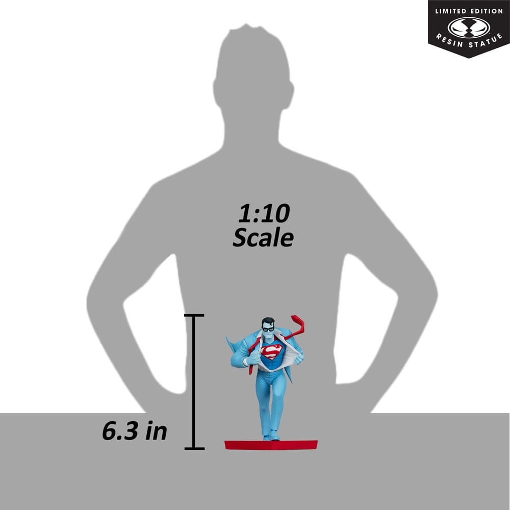 Superman Red and Blue (by Clayton Henry) DC Direct par McFarlane Toys - figurine 1/10 DC Comics de 16 cm