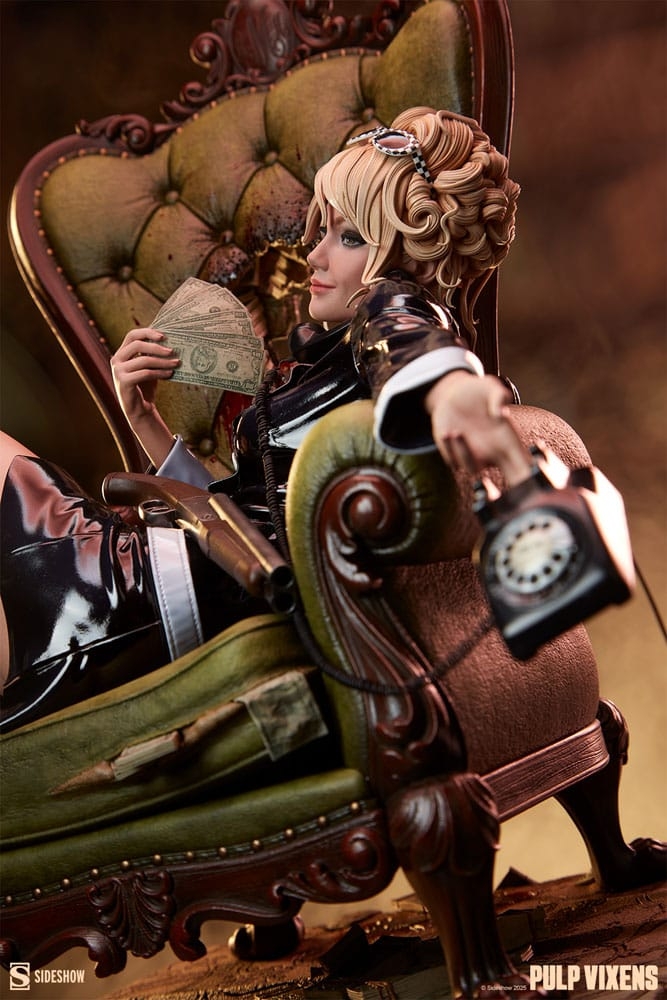 Eleanor Bridgeburn (Killer Return) Premium Format par Sideshow Collectibles - statue 1/4 Pulp Vixens de 46 cm