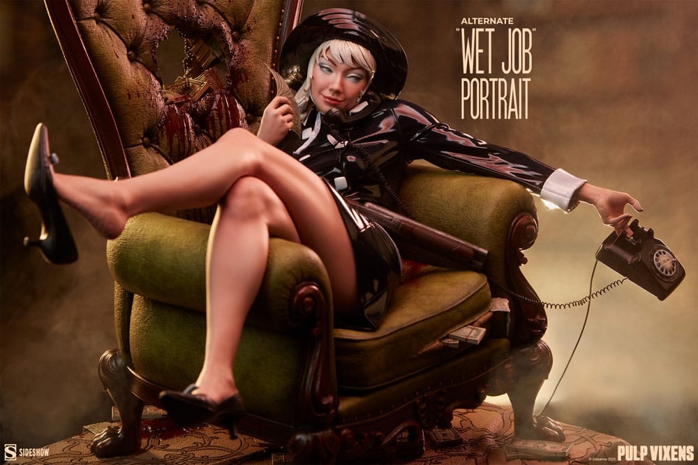 Eleanor Bridgeburn (Killer Return) Premium Format par Sideshow Collectibles - statue 1/4 Pulp Vixens de 46 cm