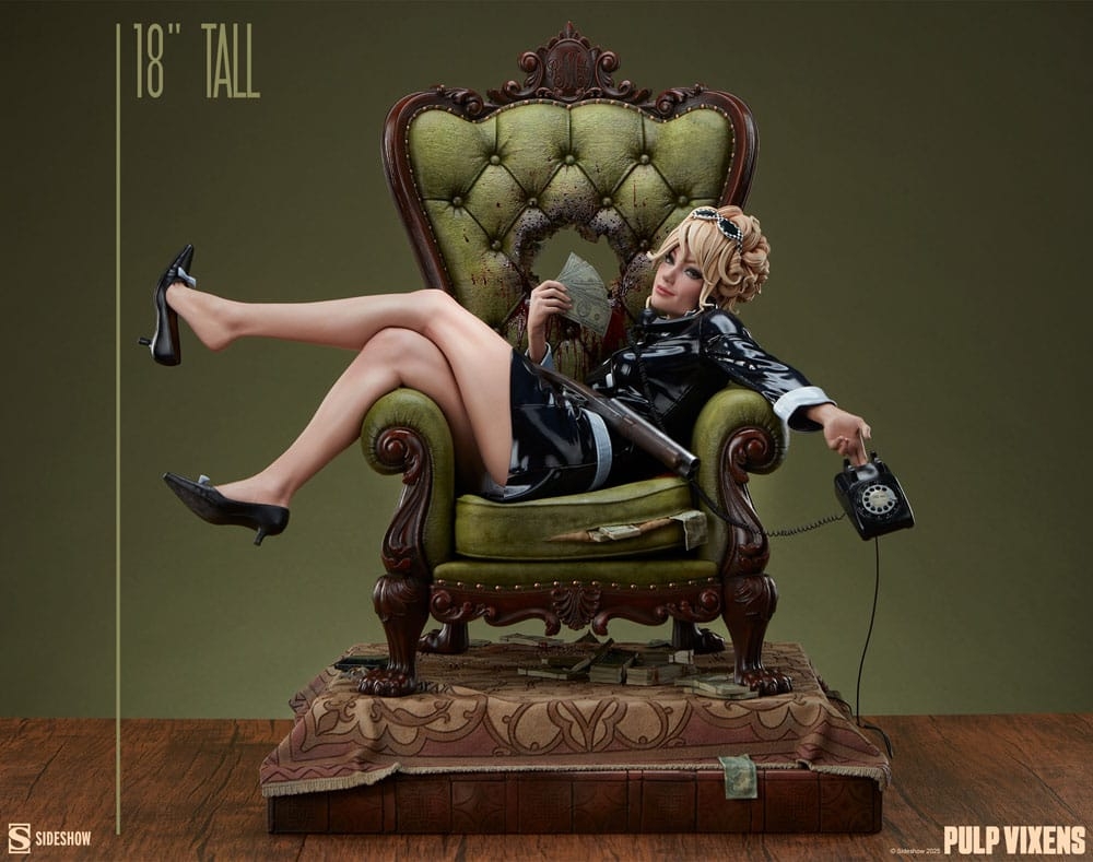 Eleanor Bridgeburn (Killer Return) Premium Format par Sideshow Collectibles - statue 1/4 Pulp Vixens de 46 cm