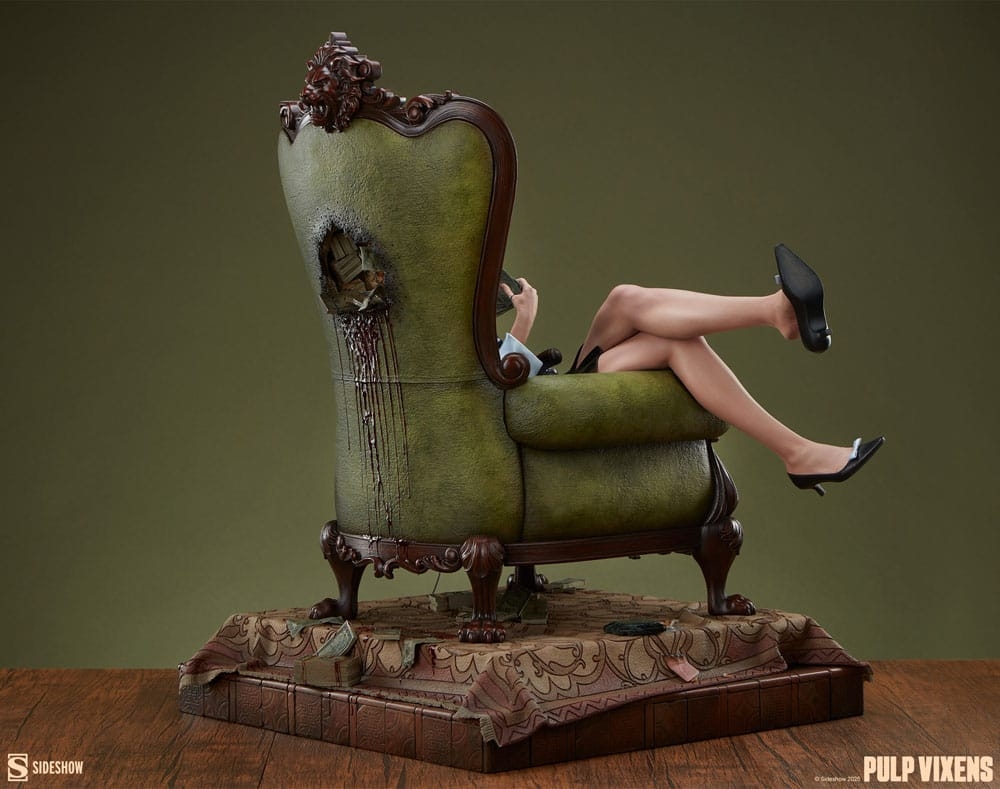 Eleanor Bridgeburn (Killer Return) Premium Format par Sideshow Collectibles - statue 1/4 Pulp Vixens de 46 cm