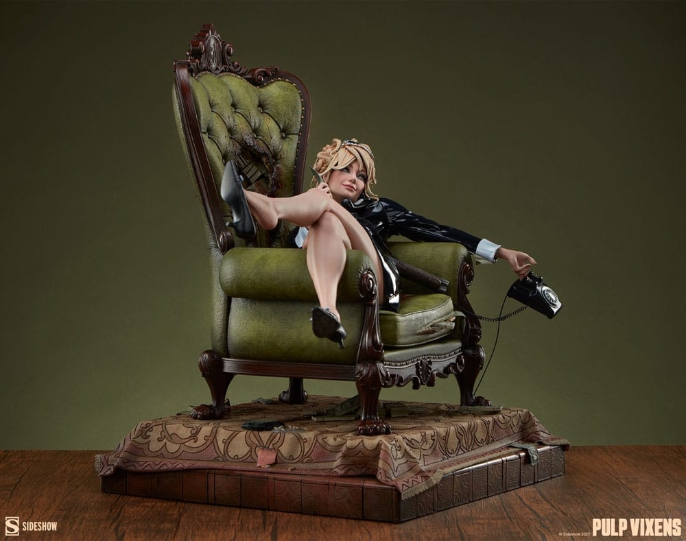 Eleanor Bridgeburn (Killer Return) Premium Format par Sideshow Collectibles - statue 1/4 Pulp Vixens de 46 cm