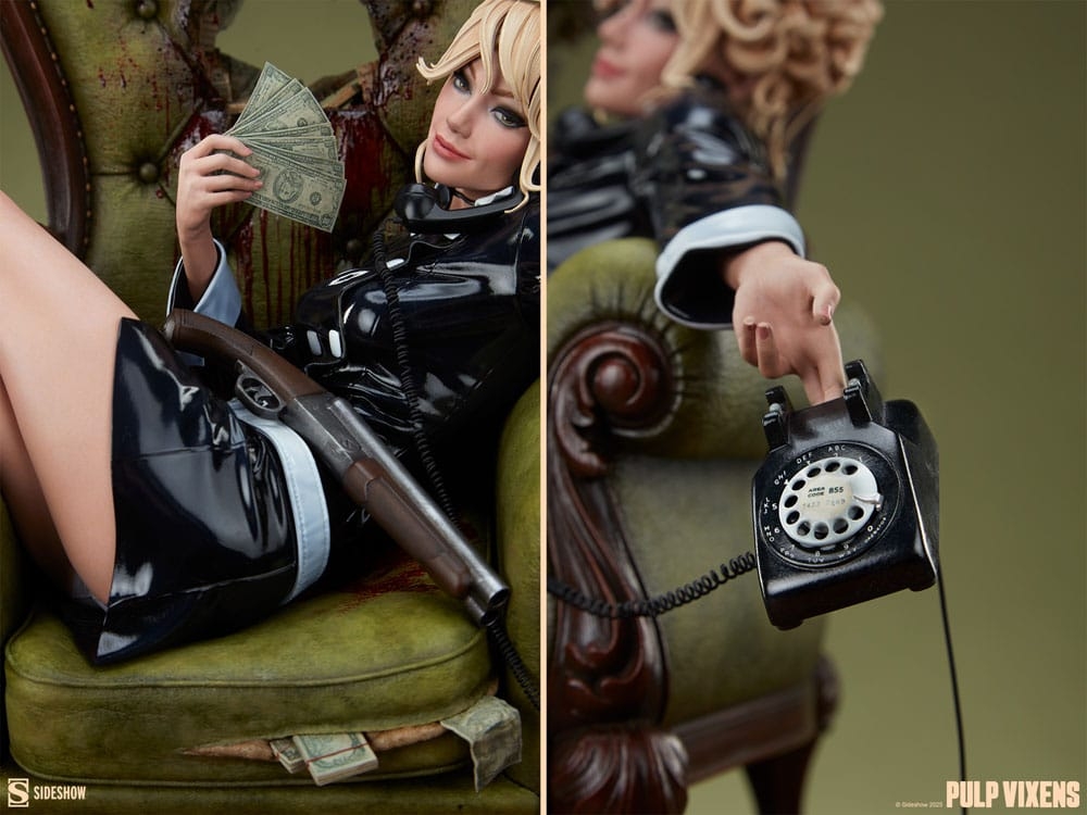 Eleanor Bridgeburn (Killer Return) Premium Format par Sideshow Collectibles - statue 1/4 Pulp Vixens de 46 cm