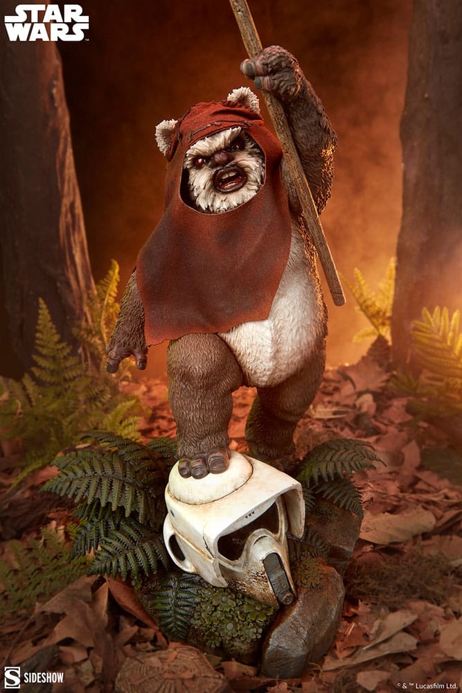 Wicket Premium Format by Sideshow Collectibles - Star Wars: Return Of The Jedi 1/4 scale statue